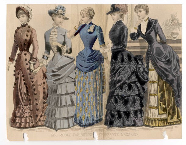 Victorian Era Fashion 1883 - 1890