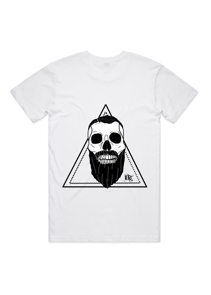 DTC Bearded Skull Back Print