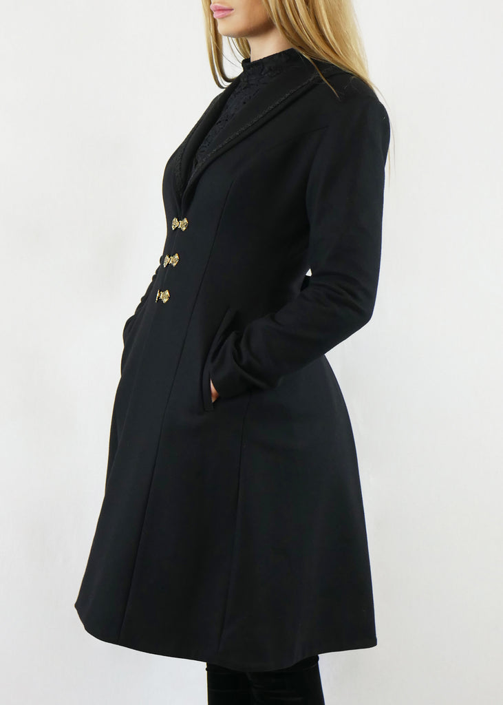 Mina Coat Black